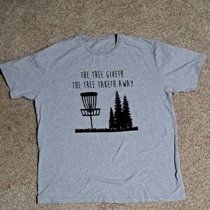 Gray Graphic Men's T-Shirt